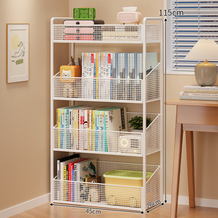Modern Multi-Tier Mesh Storage Shelf Bowlift