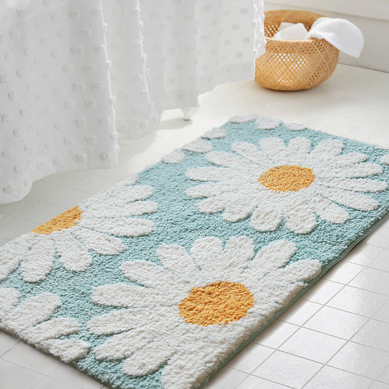 Cute Cartoon Bunny-Themed Bath Mat Bowlift