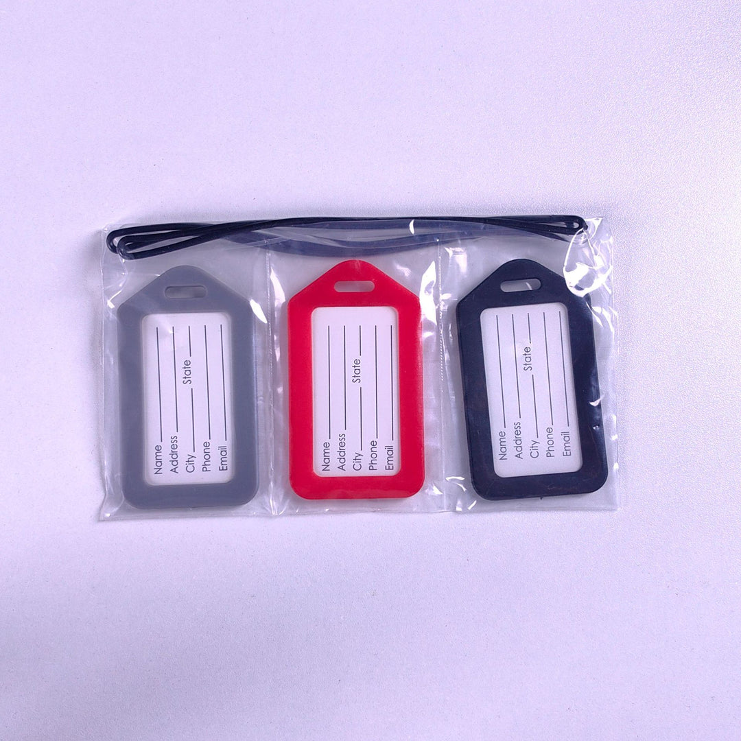 Durable Luggage Identification Tags Bowlift