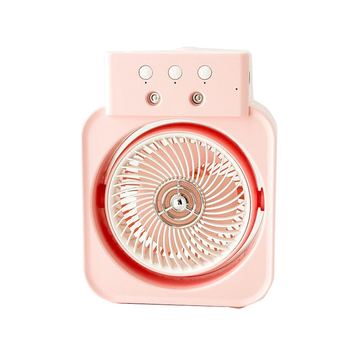 Unisex Portable Mini Fan with Multiple Speed Settings and USB Charging Function Bowlift