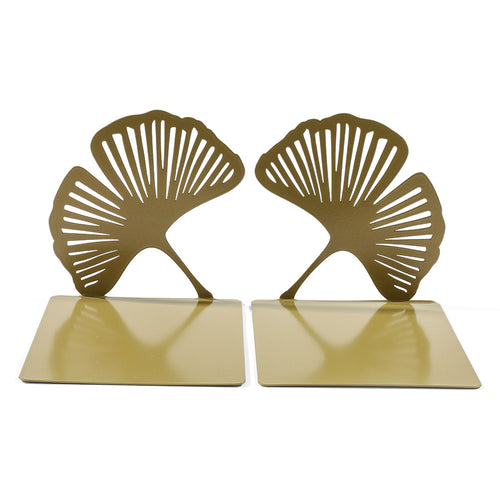 Ginkgo Leaf Decorative Bookends