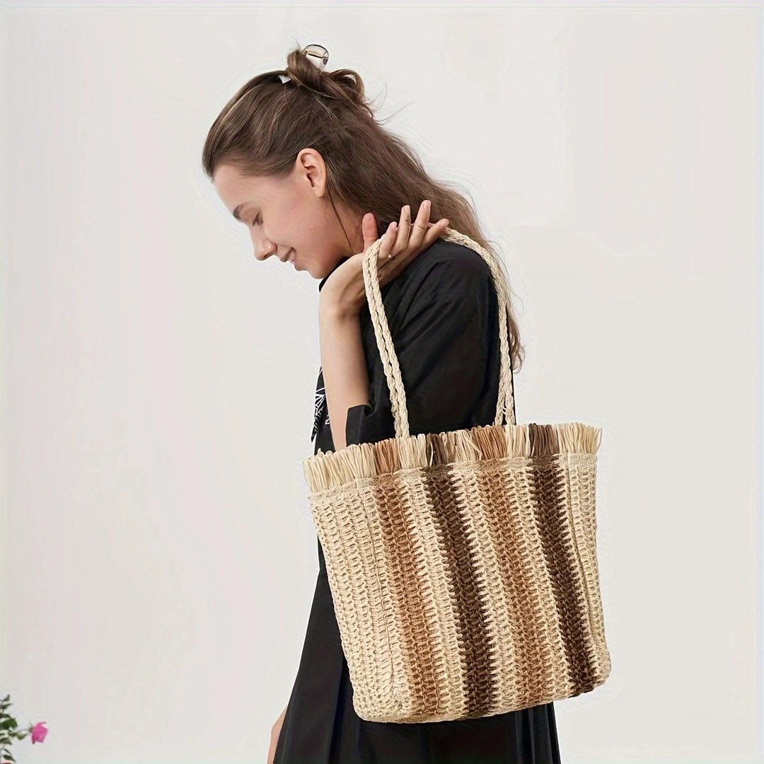 Handcrafted Macrame Tote Bag Bowlift