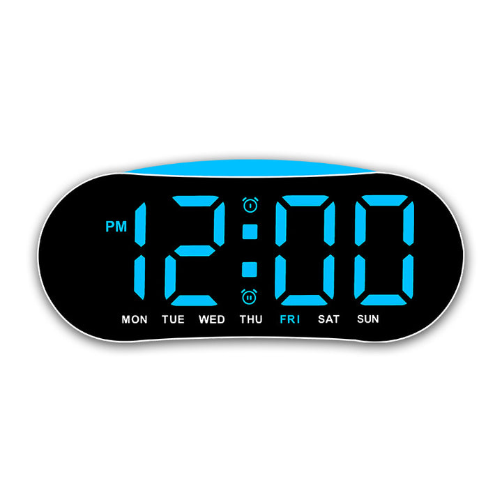 Digital alarm clock with large LED display Bowlift