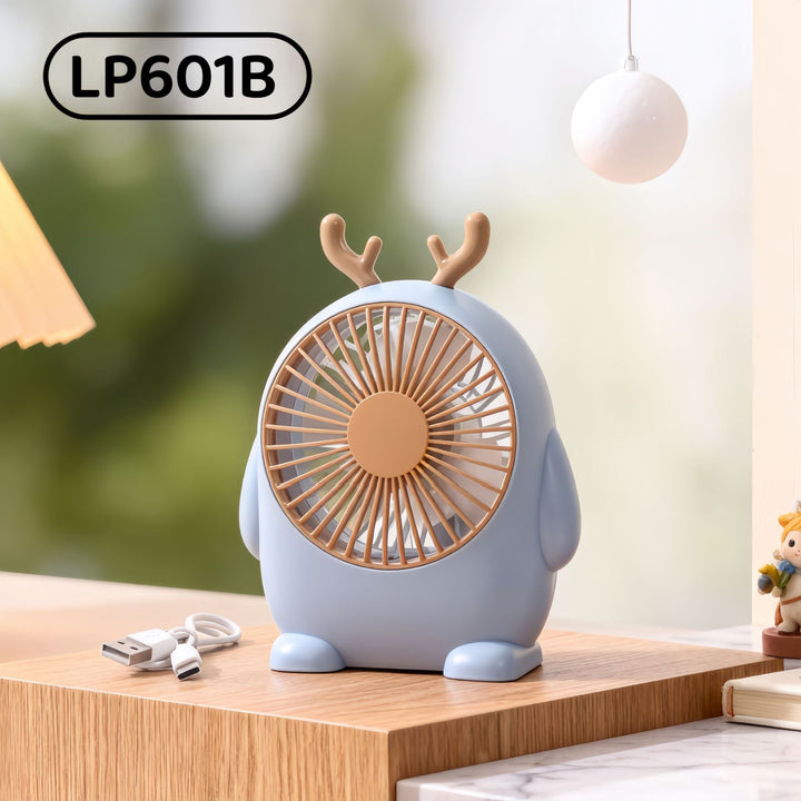 Ladies handheld fan with cute animal design Bowlift