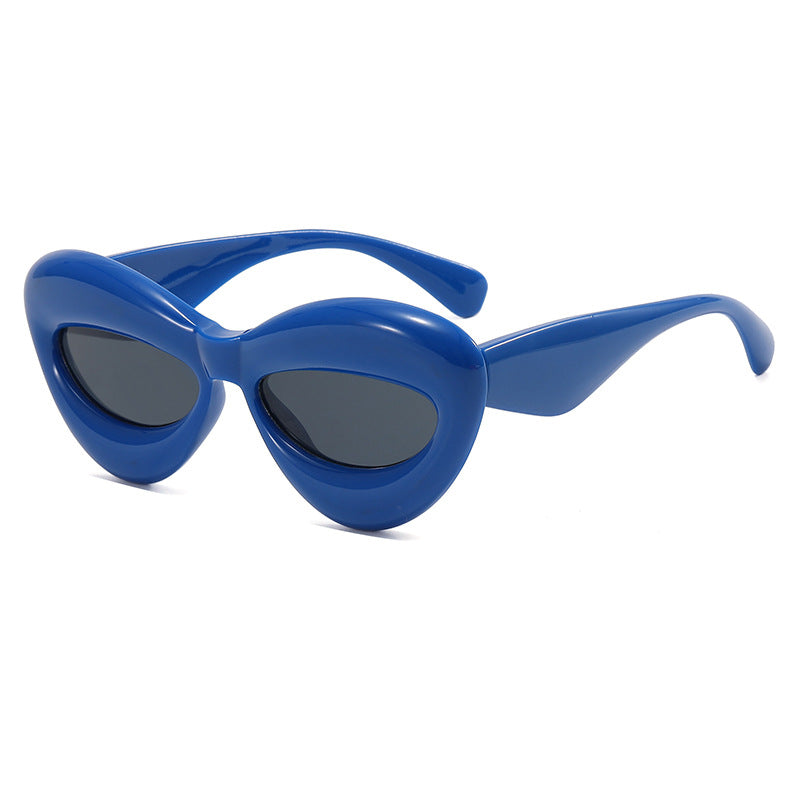 Women's creative designer cat-eye style sunglasses Bowlift