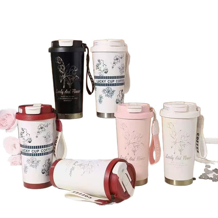 Women insulated travel mug with aroma protection Bowlift