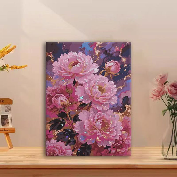 Floral Themed Wall Art Canvas Print Bowlift