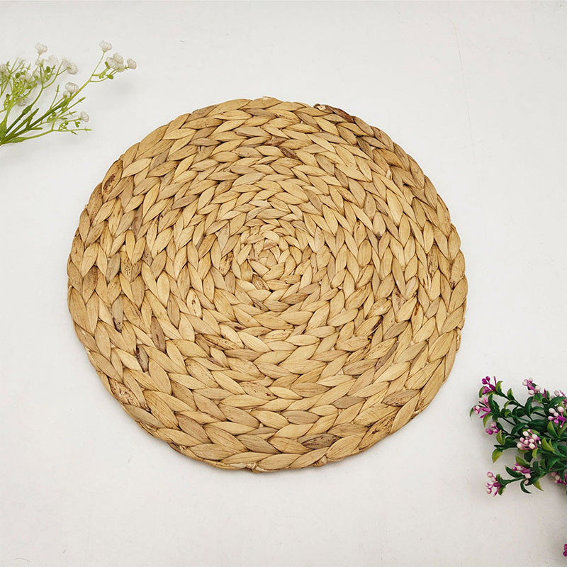 Rustic Round Weaving Coaster Bowlift