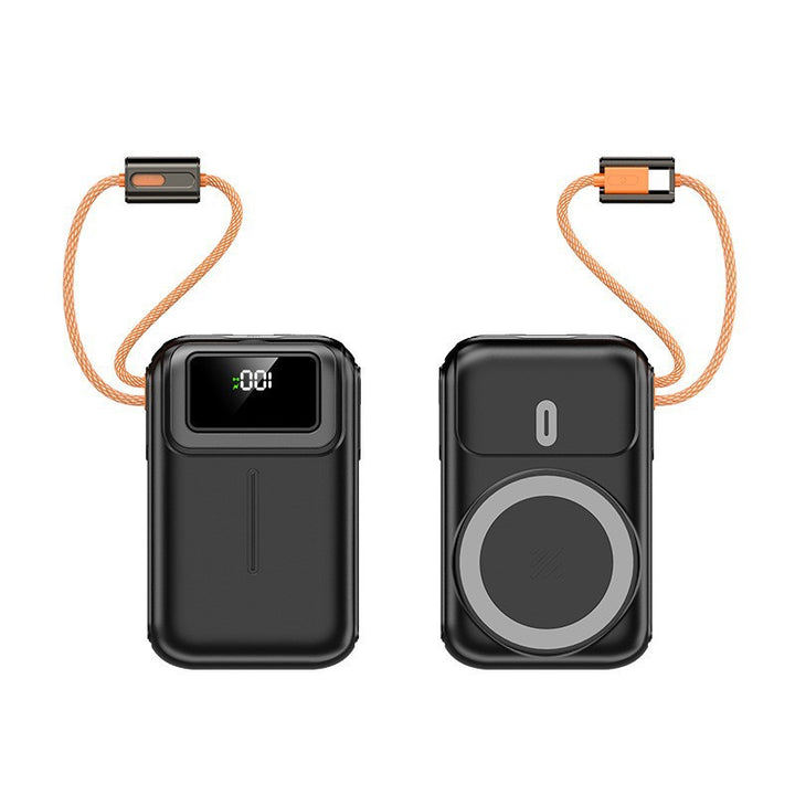 Portable power bank with digital display Bowlift