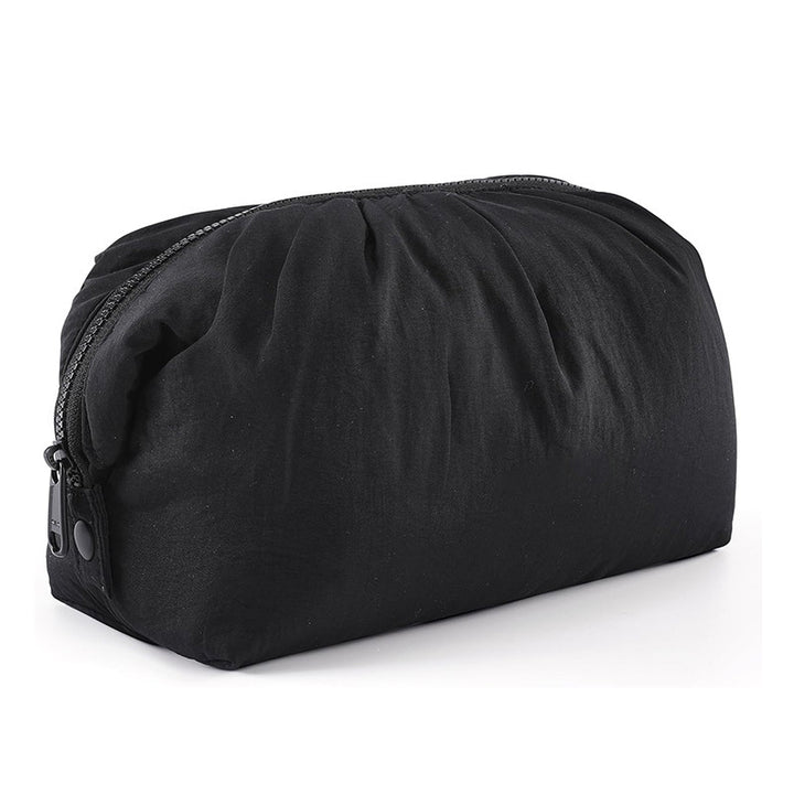 Cosmetic organizer bag with elegant design and multiple compartments Bowlift