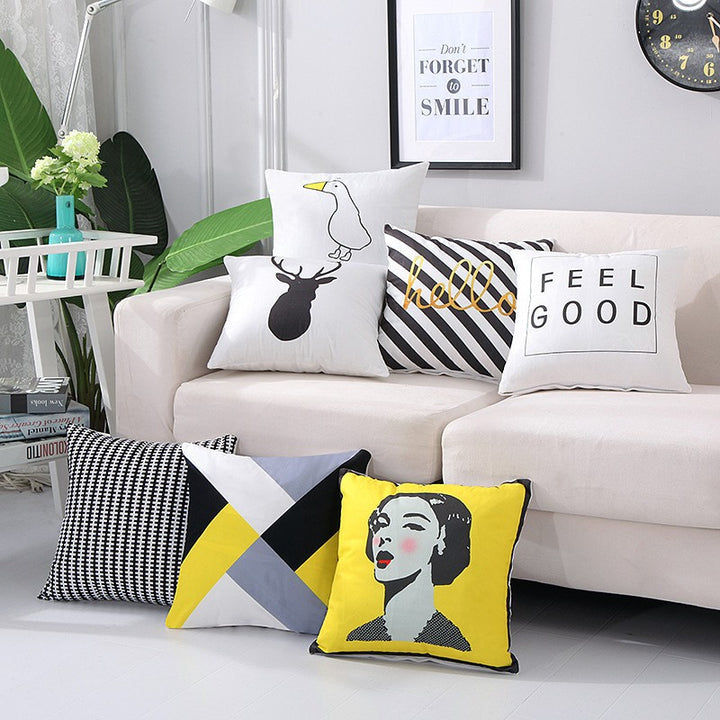 Women soft and decorative pillow cover Bowlift