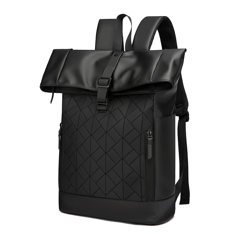 Urban backpack with water-repellent material and smart interior Bowlift