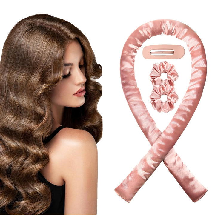 Heatless Satin Hair Curling Set