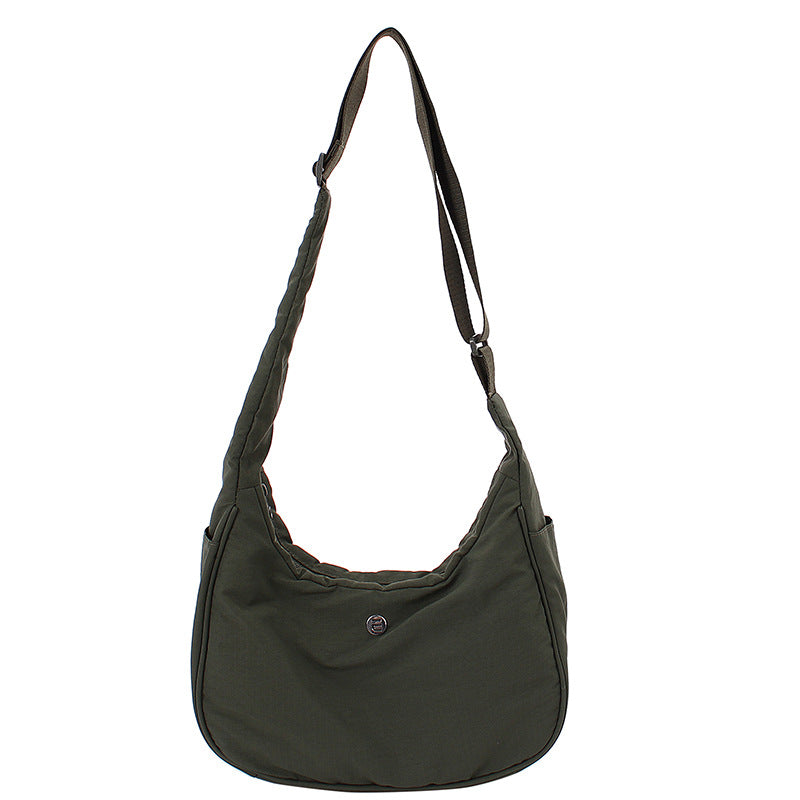Lightweight Soft Fabric Shoulder Bag Bowlift