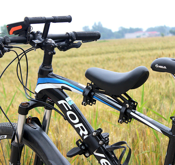 padded top-tube child bike saddle with adjustable clamp Bowlift