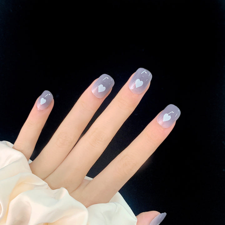 Artistic Nail Art with Romantic Heart Designs Bowlift