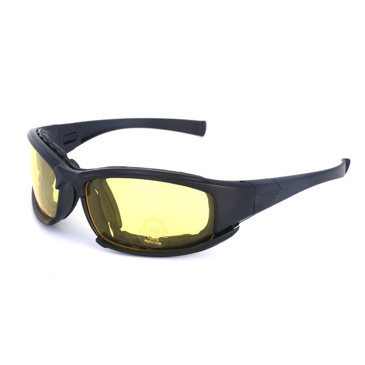 Interchangeable ballistic style protective goggles Bowlift