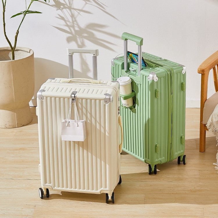 Unisex Compact Hard Shell Luggage Bowlift