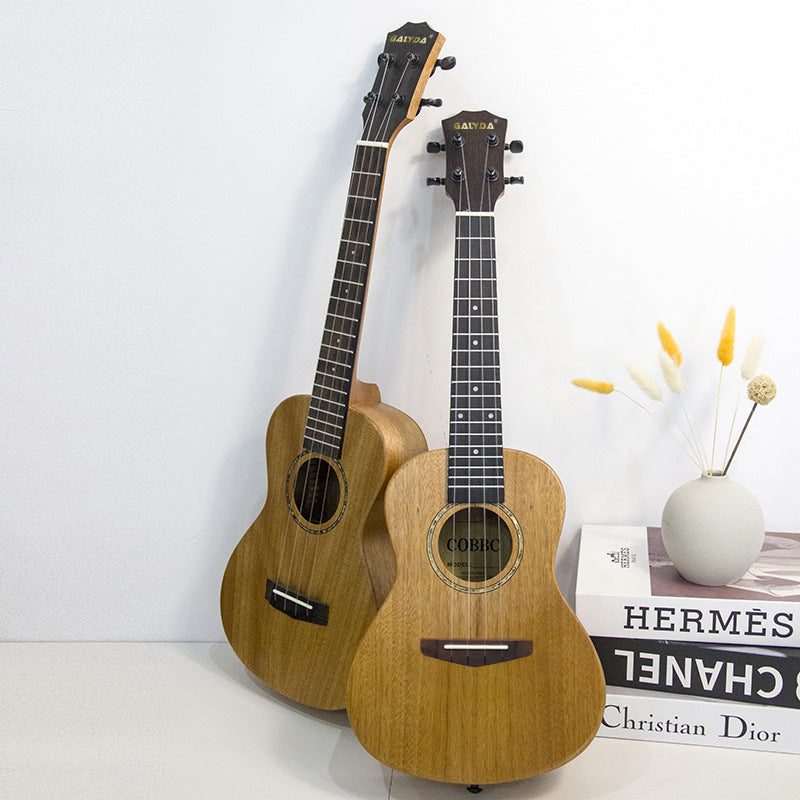 Mahogany Body Acoustic Ukulele Bowlift