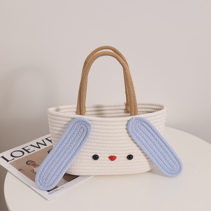 Playful fabric bag with animal motif Bowlift