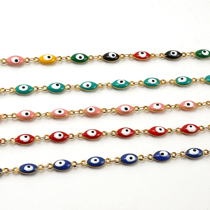 Colorful Evil Eye Bracelet Bowlift
