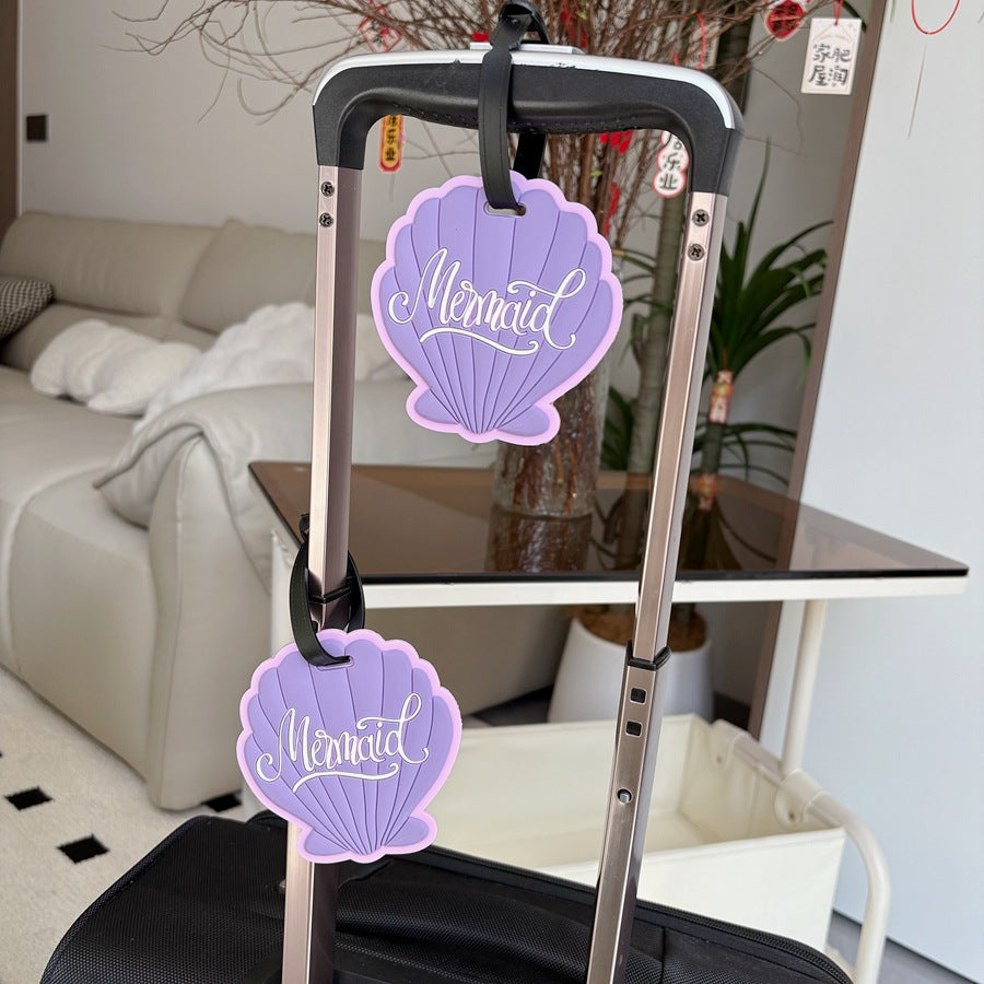 Mermaid Shell-Shaped Luggage Identifier Bowlift