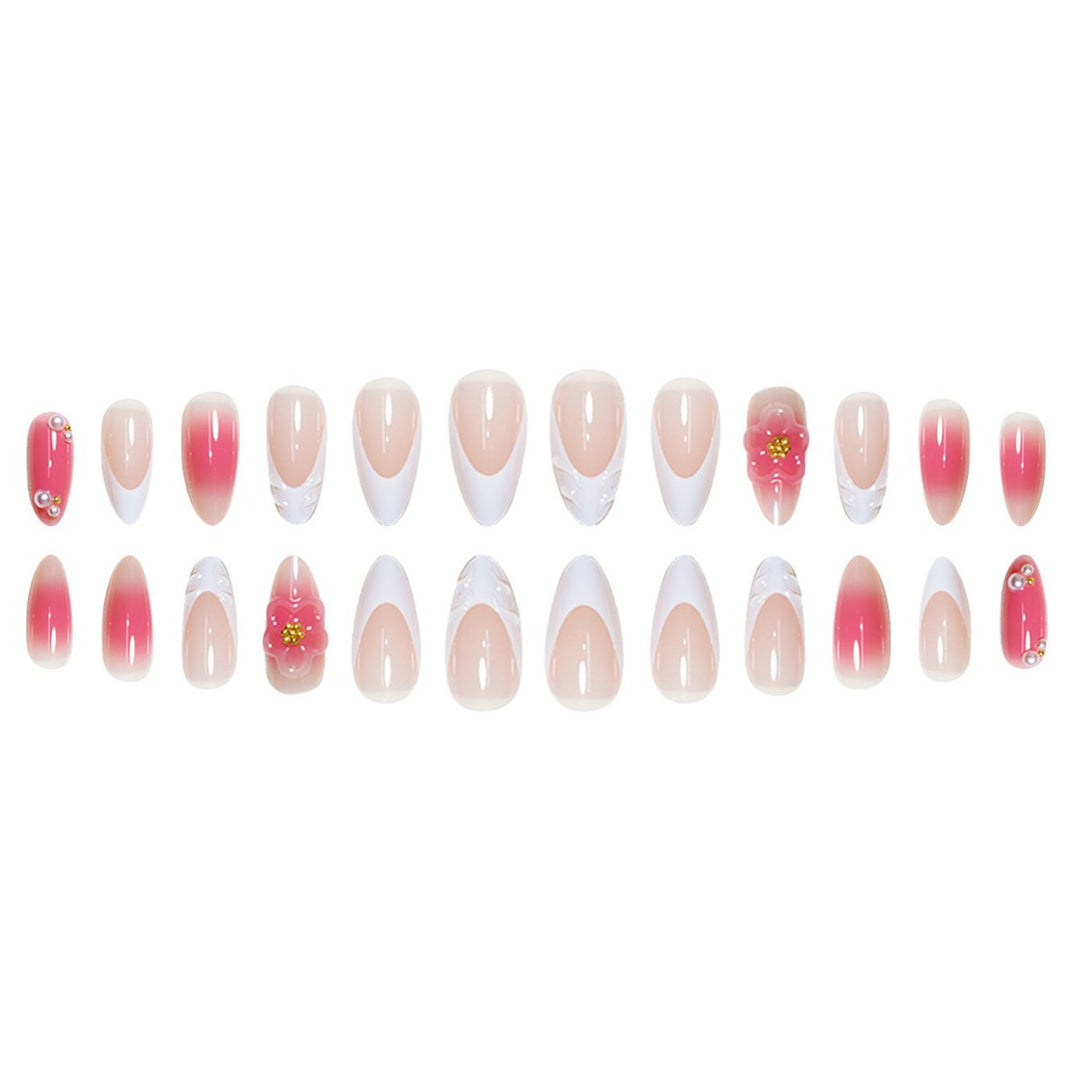 Decorative Long Stiletto Nail Extensions Bowlift