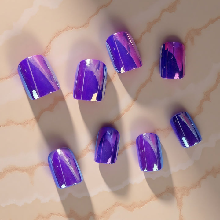 High-gloss artificial nails Bowlift