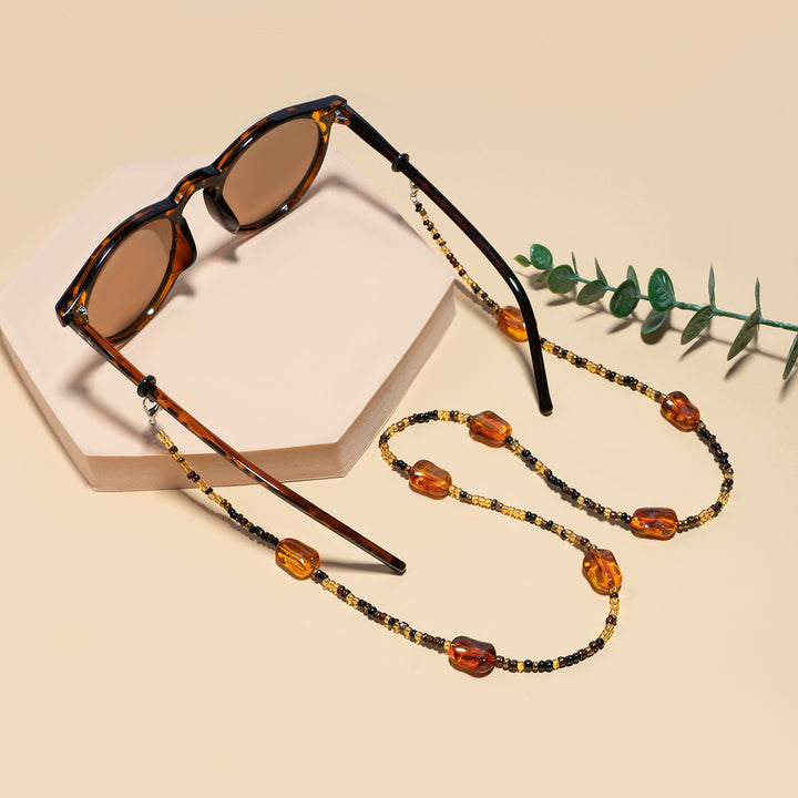 Decorative Beaded Eyewear Holder Bowlift