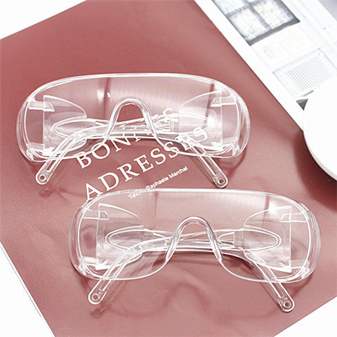 Women's Transparent Fashion Safety Glasses Bowlift