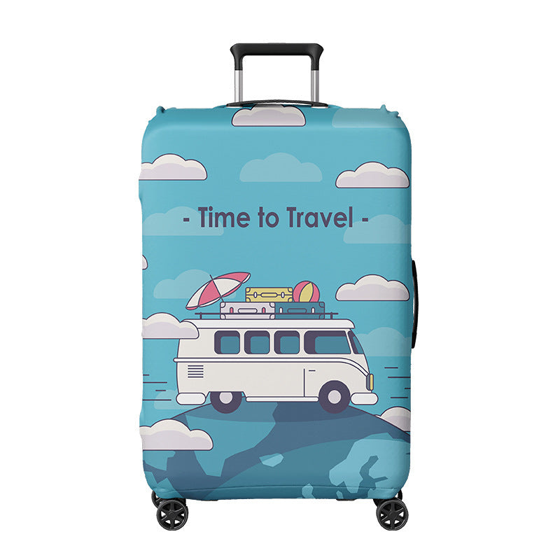Unisex Hard-shell suitcase with cheerful pirate motif Bowlift