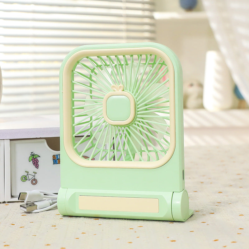 Portable Mini Table Fan with Multifunctional USB Connection Bowlift
