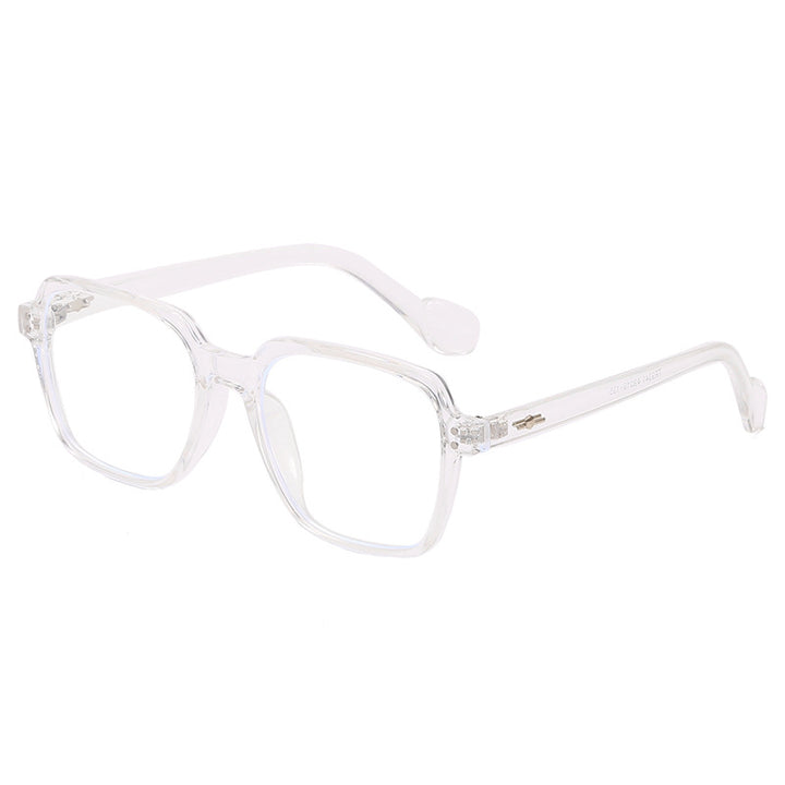Women square glasses with transparent frame and stylish design Bowlift