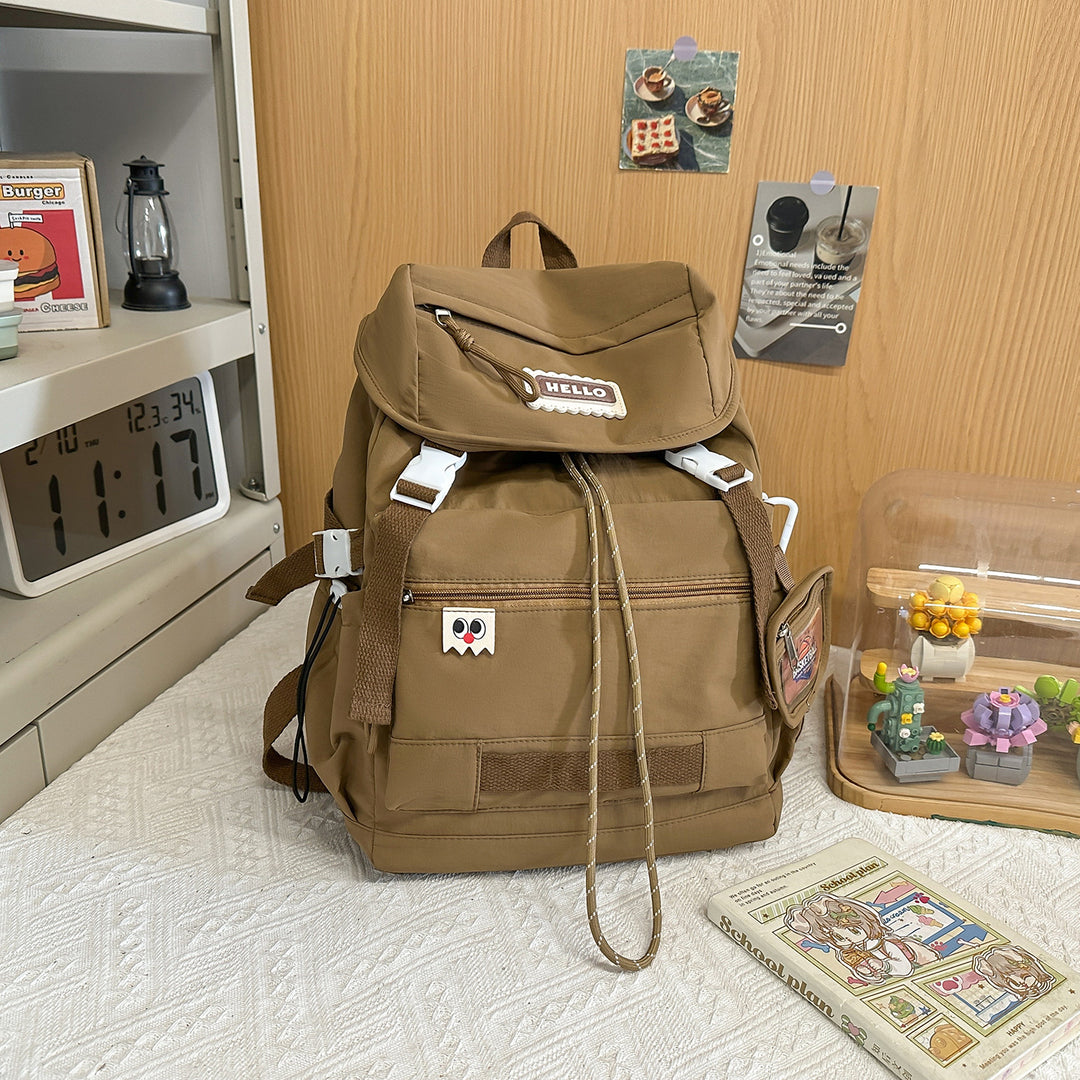 Backpack in Modern Minimalist Style with Multiple Compartments Bowlift