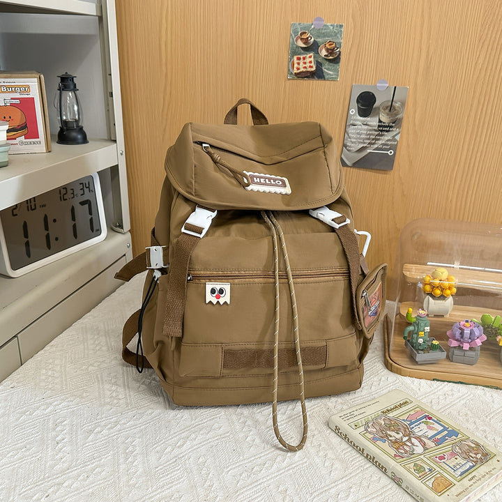 Backpack in Modern Minimalist Style with Multiple Compartments Bowlift