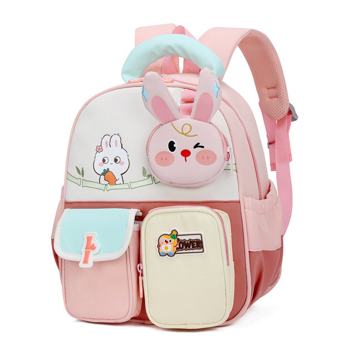 Children's Adorable Bunny-Themed School Backpack