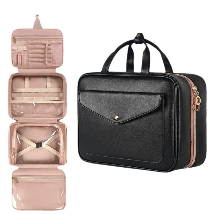 Cosmetic Organizer Bag with Improved Functionality Bowlift