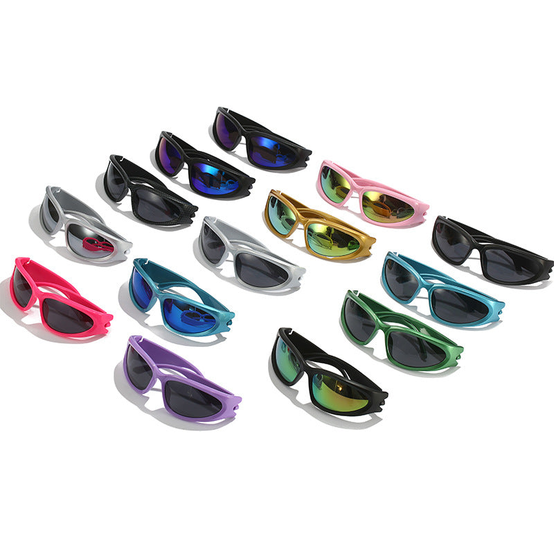 Women's sporty sunglasses with ergonomic design and polarized lenses Bowlift