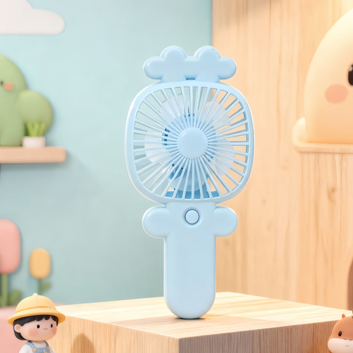 Women's Portable Hand Fan with Creative Design Bowlift