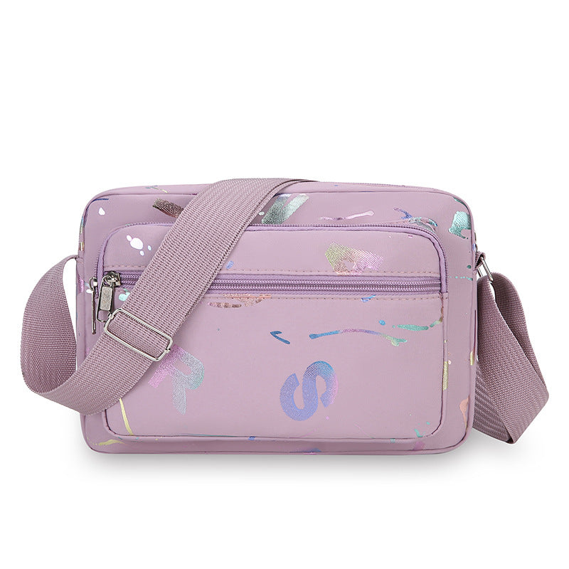 Trendy Artistic Crossbody Bag Bowlift