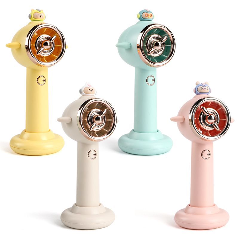 Women's portable mini fan with playful designs Bowlift