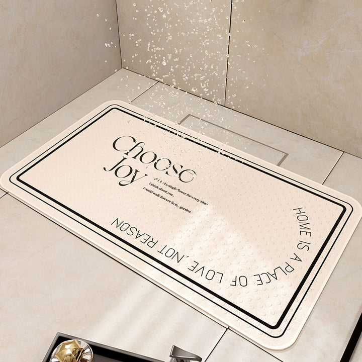 Home Decorative Bathroom Mat Bowlift