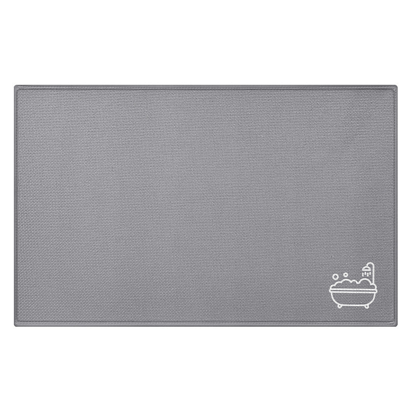 Textured Non-Slip Bathroom Mat Bowlift
