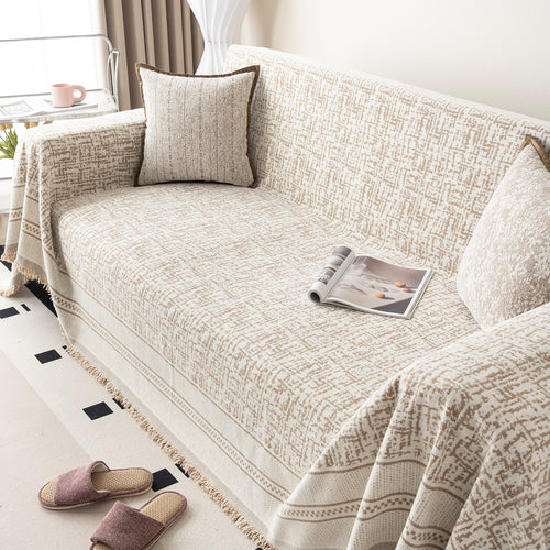 Textured Sofa Cover Blanket