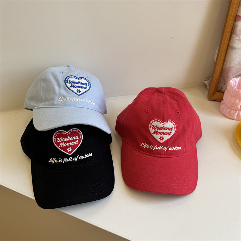 Women's Casual Embroidered Relaxed Baseball Cap Bowlift