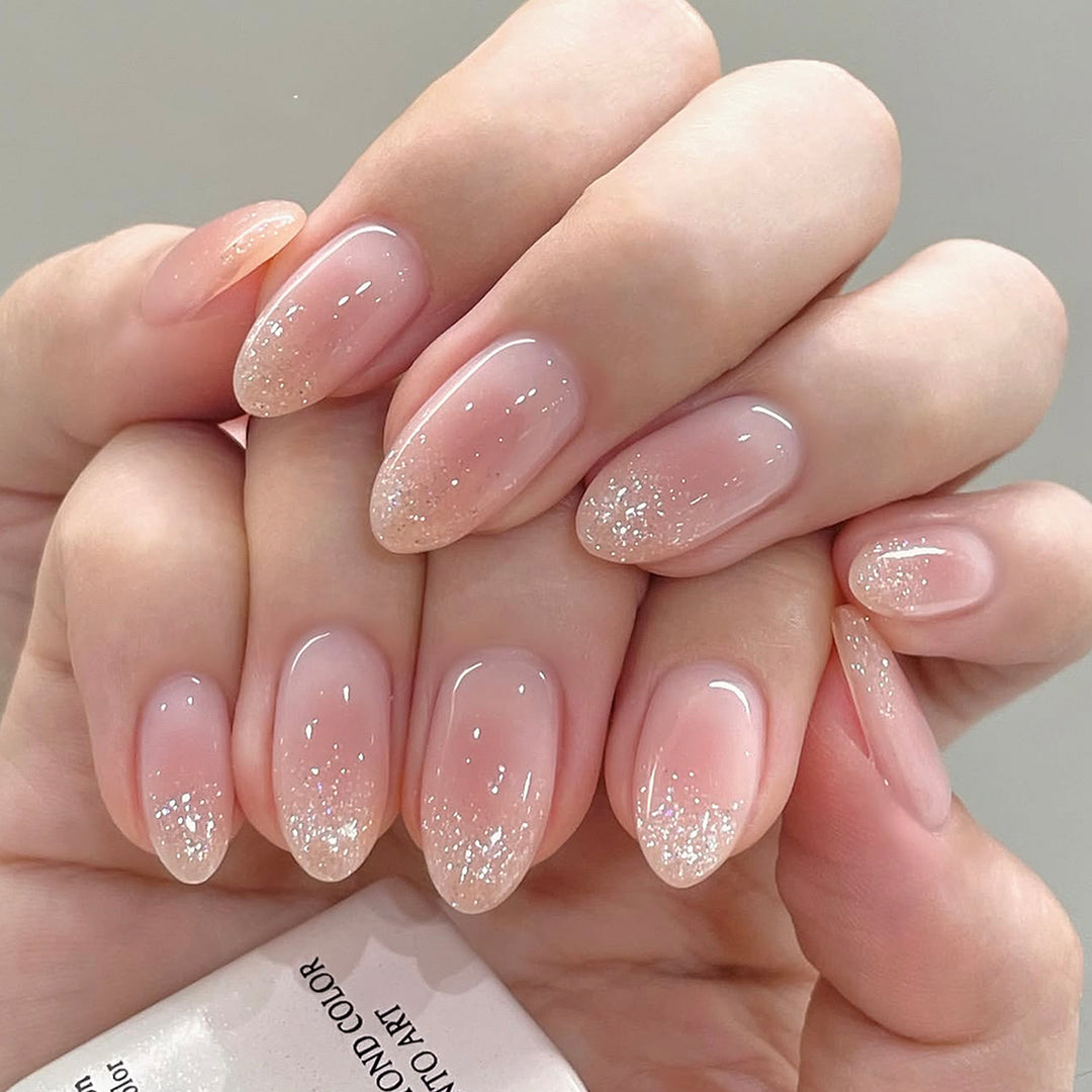 Shiny Nail Extensions Bowlift