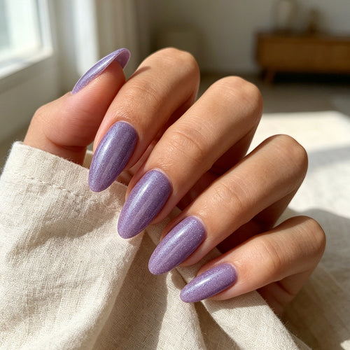 Sparkling Long Stiletto Press-On Nails Bowlift