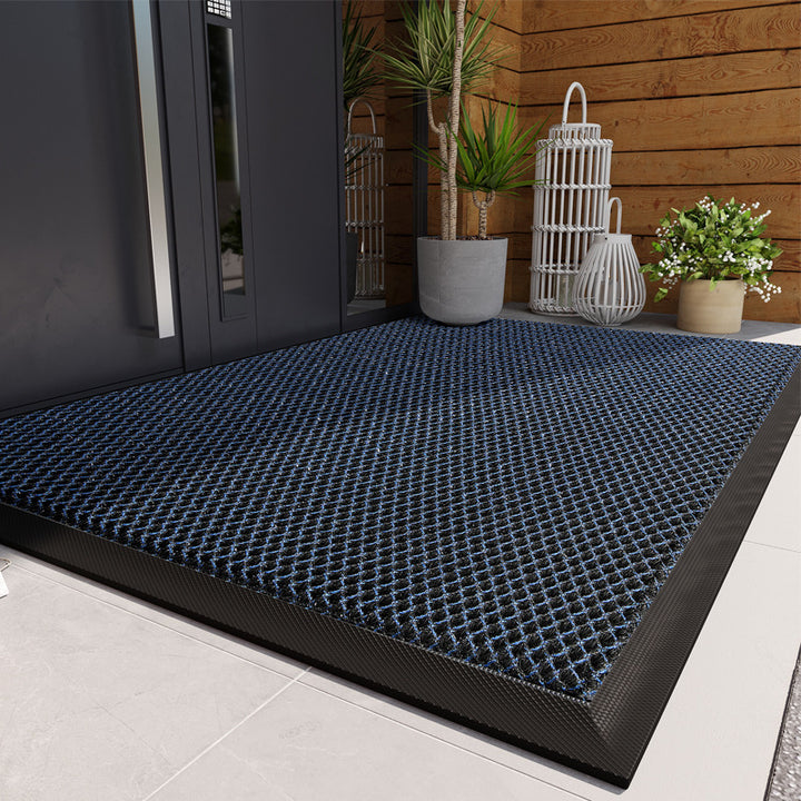 Indoor Outdoor Textured Entrance Mat Bowlift
