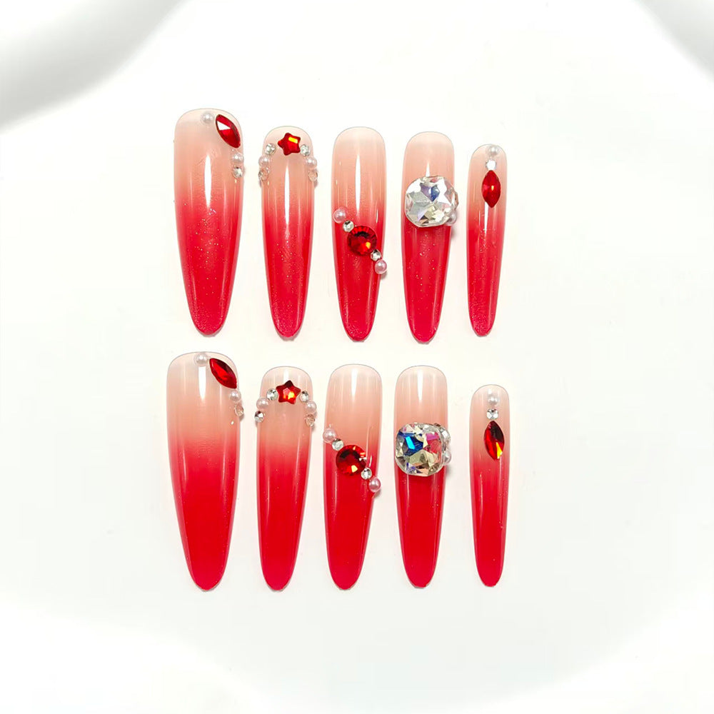 Glamorous artificial nail tips Bowlift