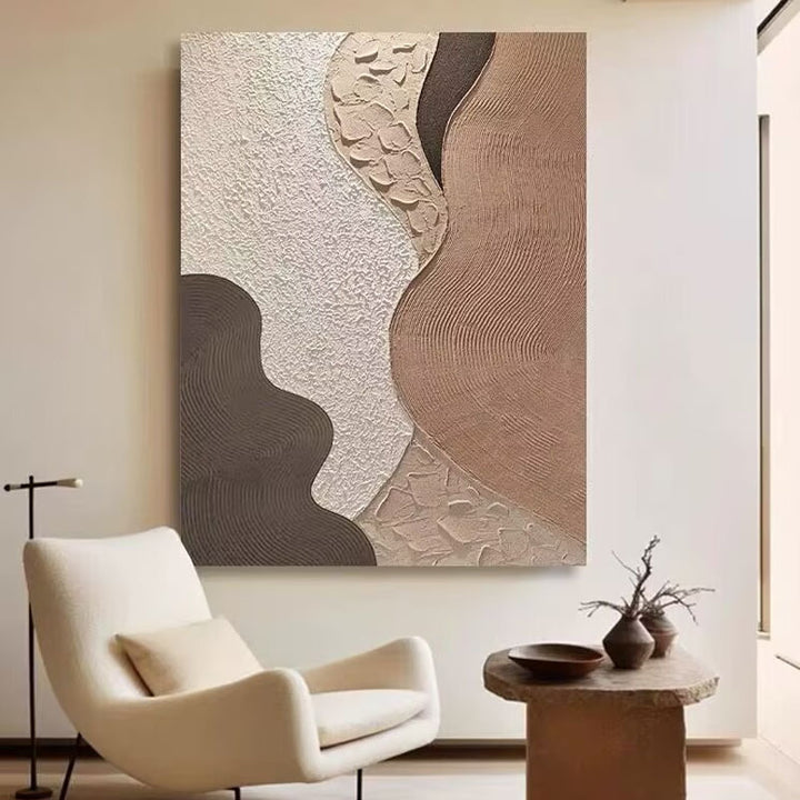 Textured Contemporary Abstract Canvas Artwork